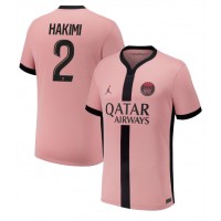 Paris Saint-Germain Achraf Hakimi #2 Tretí futbalový dres 2024-25 Krátky Rukáv